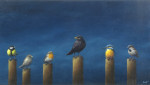 parade 3    32 x 18 cm (verkocht)
